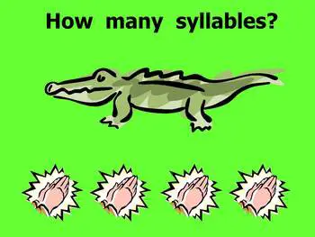 How Many Syllables in Crocodile