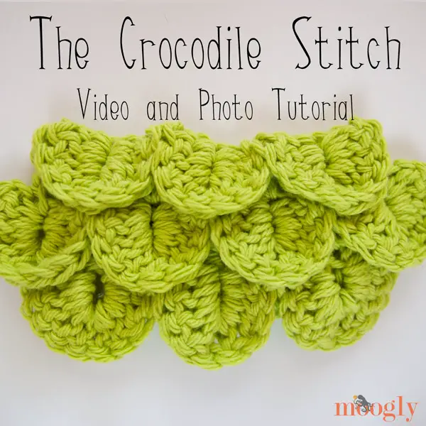 How to Crochet Crocodile Stitch
