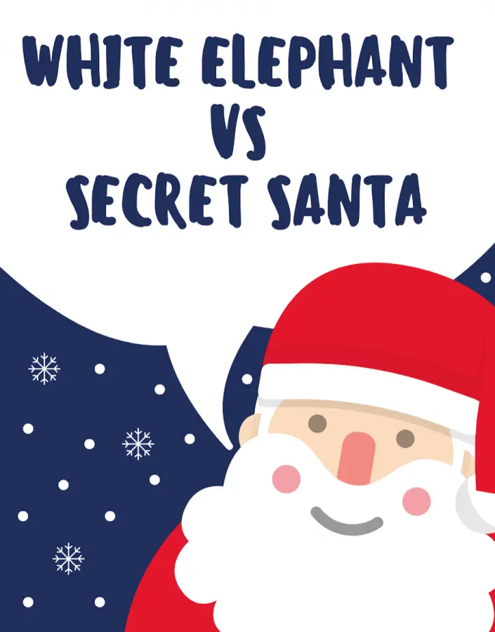 What is the Difference between White Elephant And Secret Santa